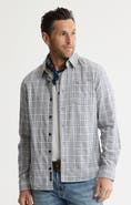 JACHS Manor Stretch Flannel Button-Down Shirt