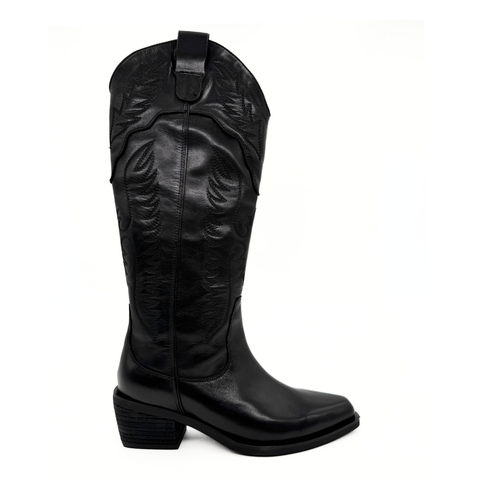 Montana Leather Western Boots