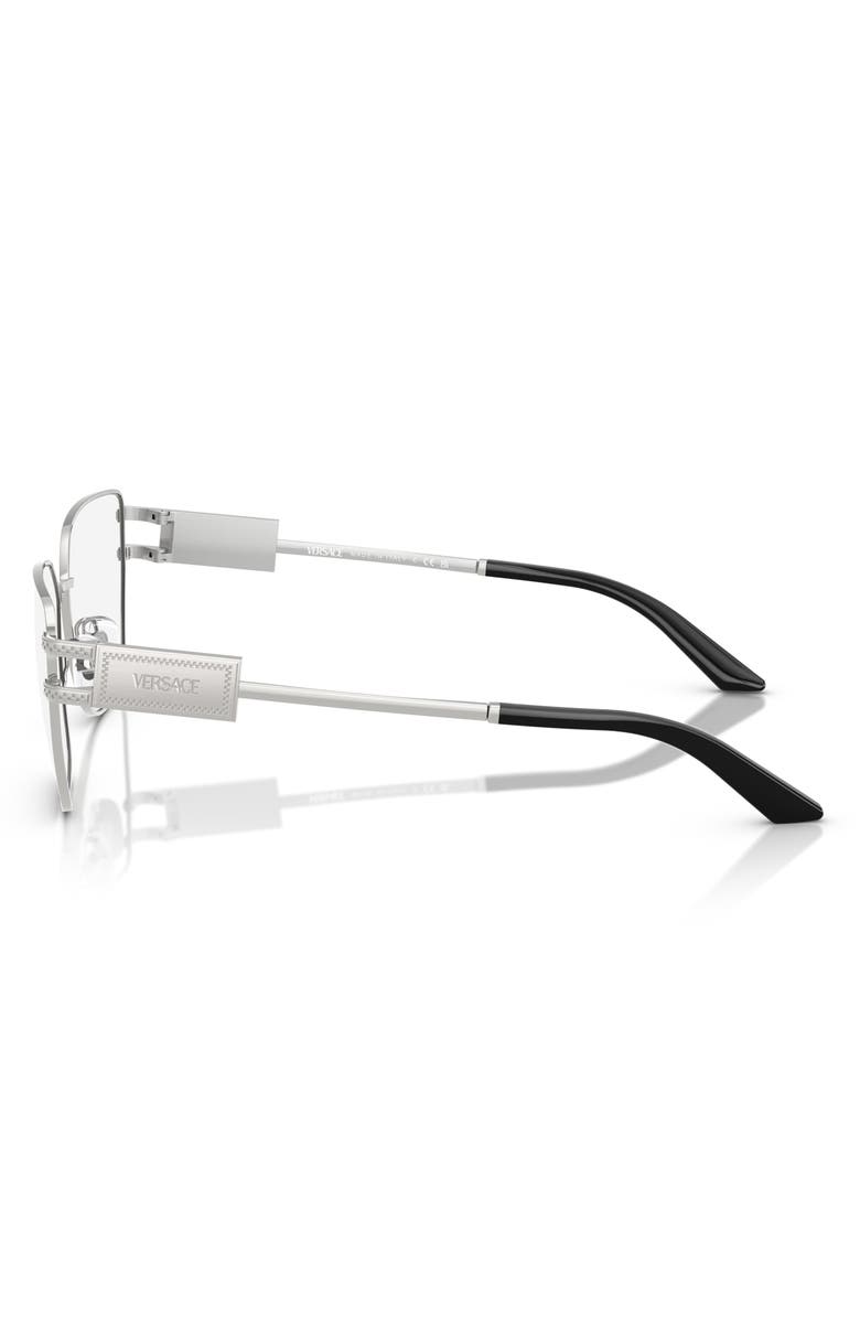 Versace 55mm Pillow Optical Glasses, Alternate, color,