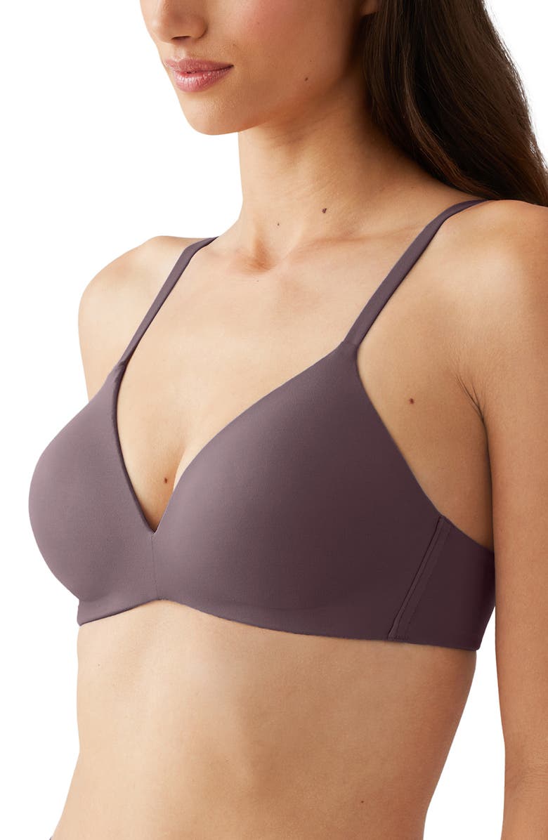 Wacoal How Perfect Wire Free T-Shirt Bra, Alternate, color, Huckleberry