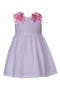 Kids' Eyelet Bow Shoulder Dress