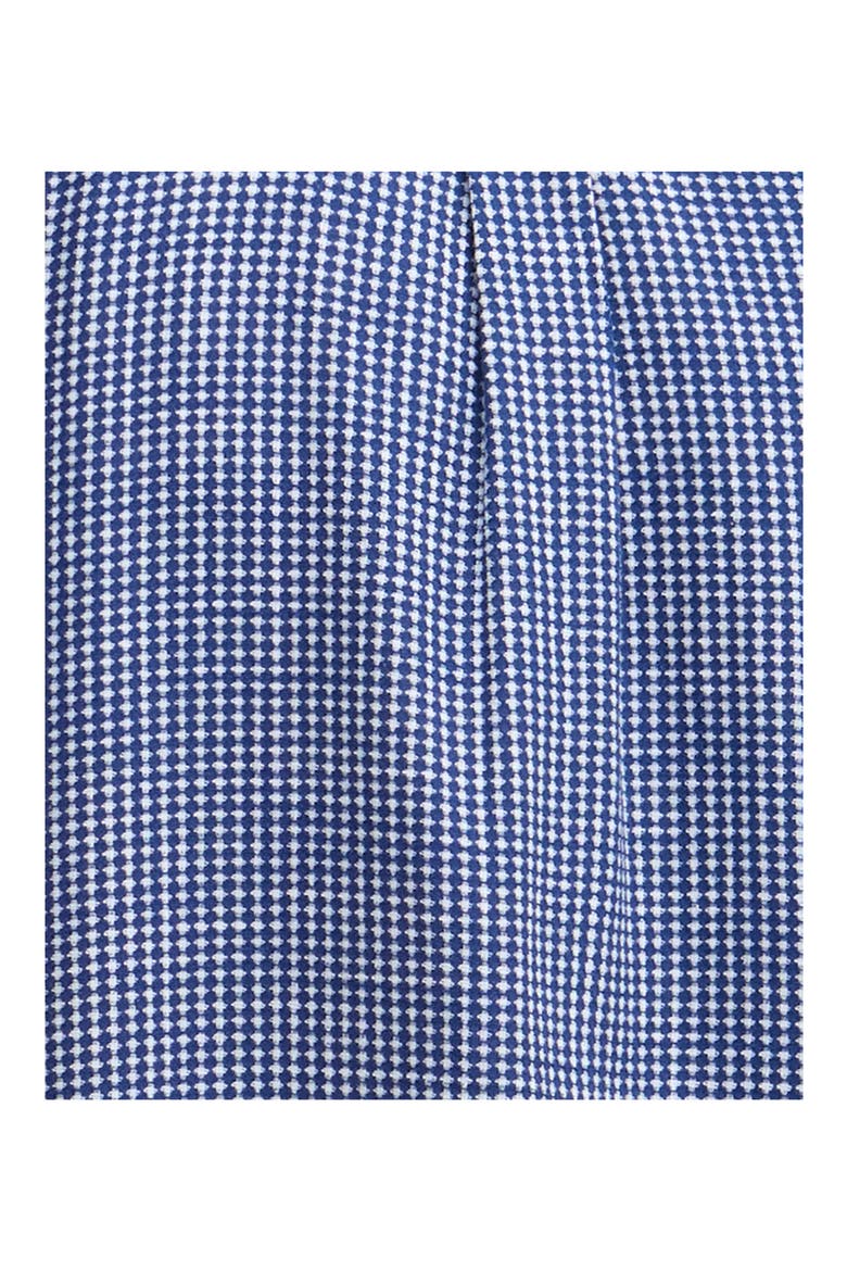 Rudbek Geo Jacquard Cotton Camp Shirt, Alternate, color, NAVY