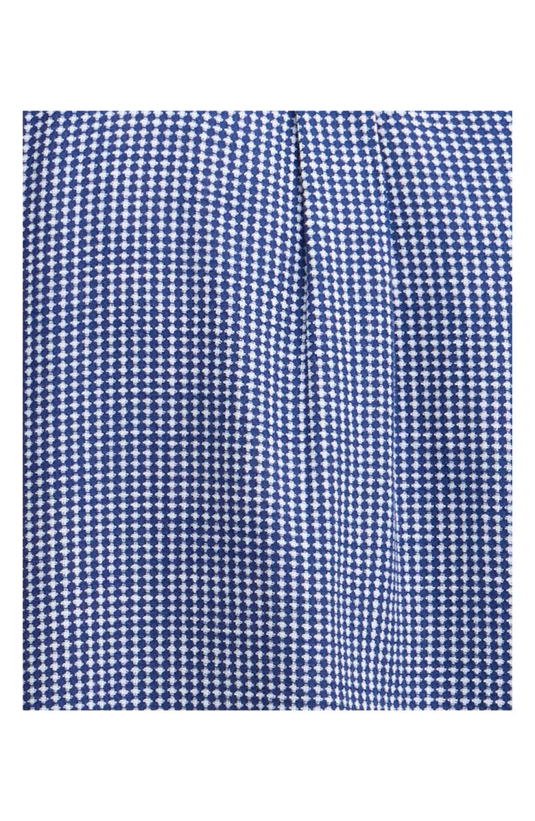 Barbour Rudbek Geo Jacquard Cotton Camp Shirt, Alternate, color, Navy