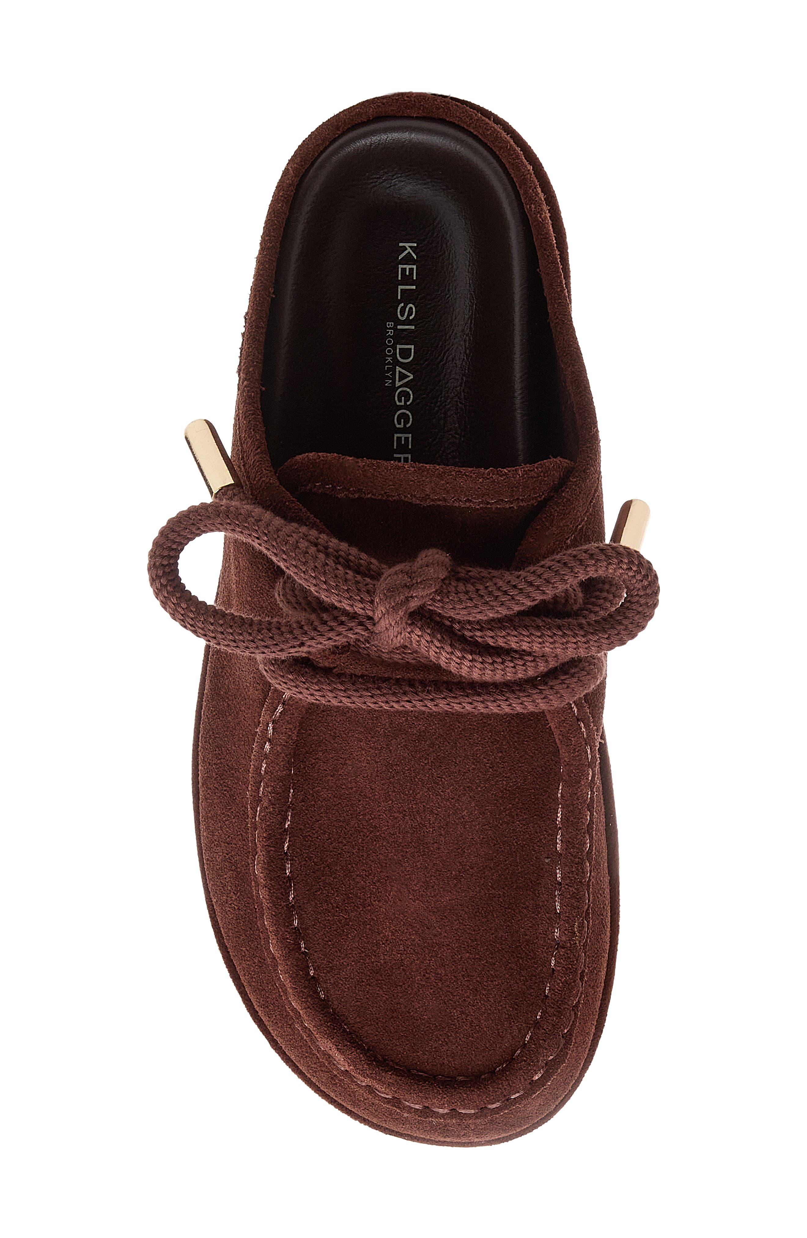 Stormy Lace-Up Clog, Alternate, color, WARM BROWN