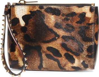 Christian Louboutin Mini Cabata Soft Leather Pouch | Nordstrom