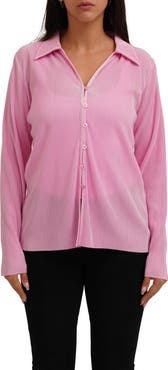 CYRUS Rib Button-Up Shirt