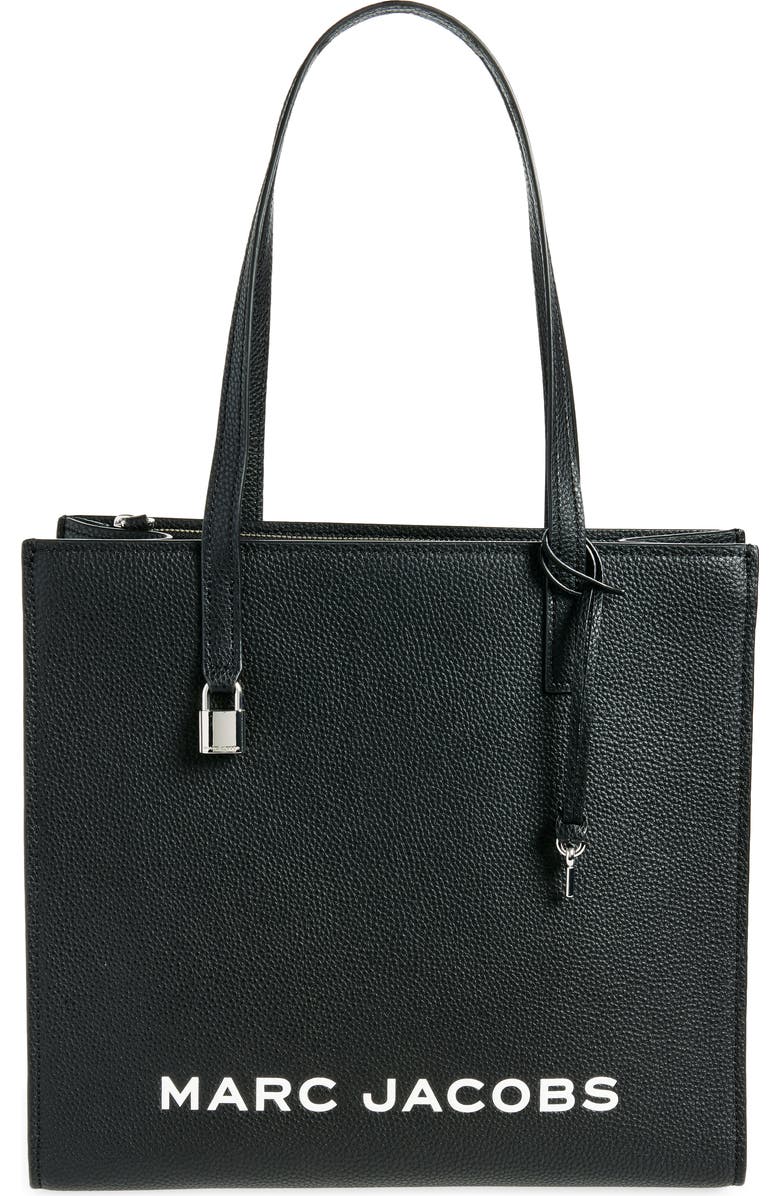 Marc Jacobs Mini Grind Leather Tote, Main, color,
