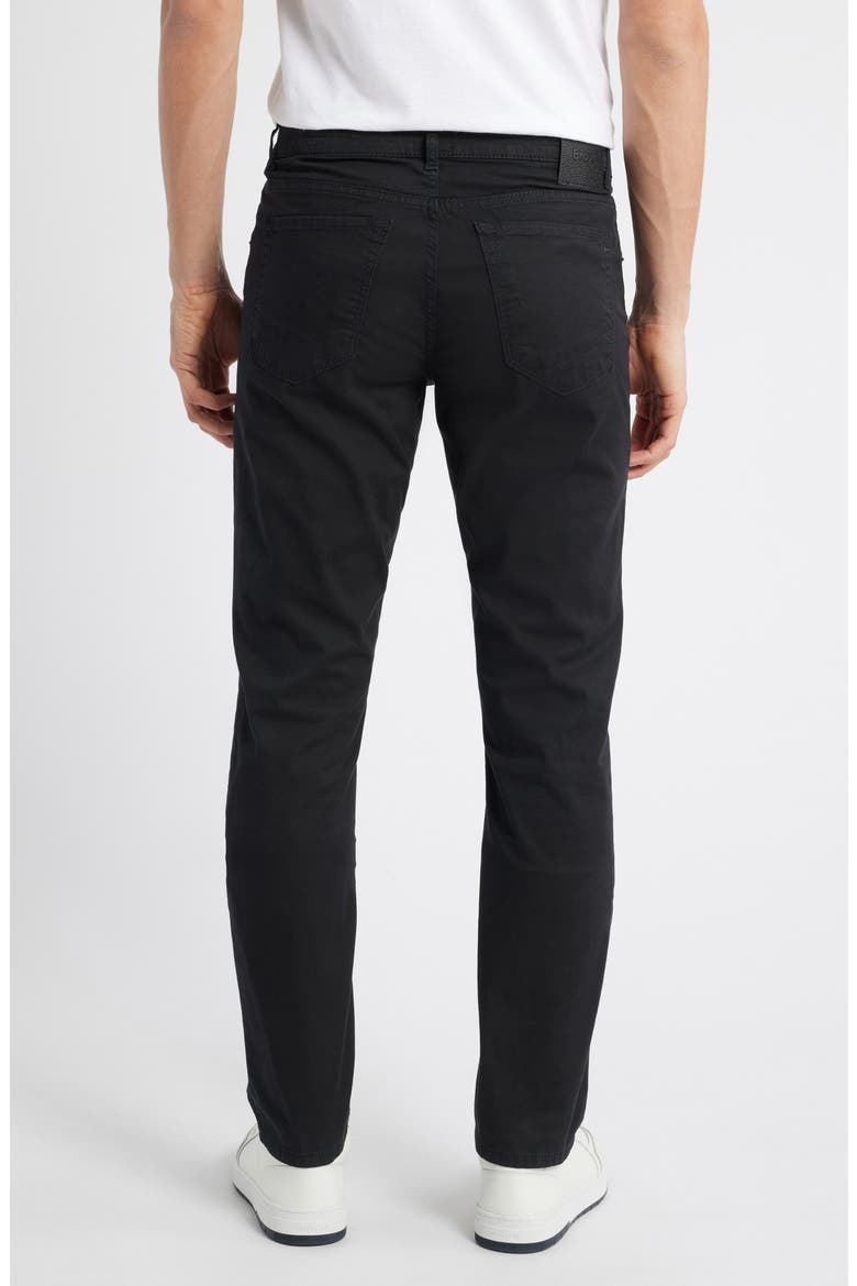 Chuck Modern Fit Marathon Cotton Stretch Twill Pants, Alternate, color, BLACK