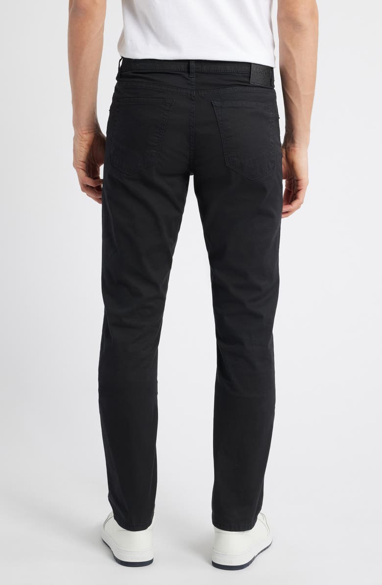 Brax Chuck Modern Fit Marathon Cotton Stretch Twill Pants, Alternate, color, Black