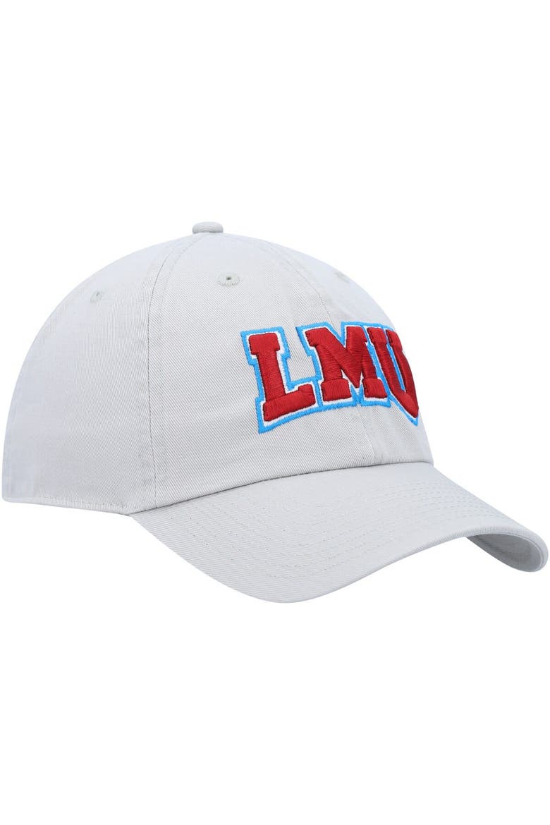 Men's '47 Gray Loyola Marymount Lions Clean Up Adjustable Hat, Alternate, color, Gray