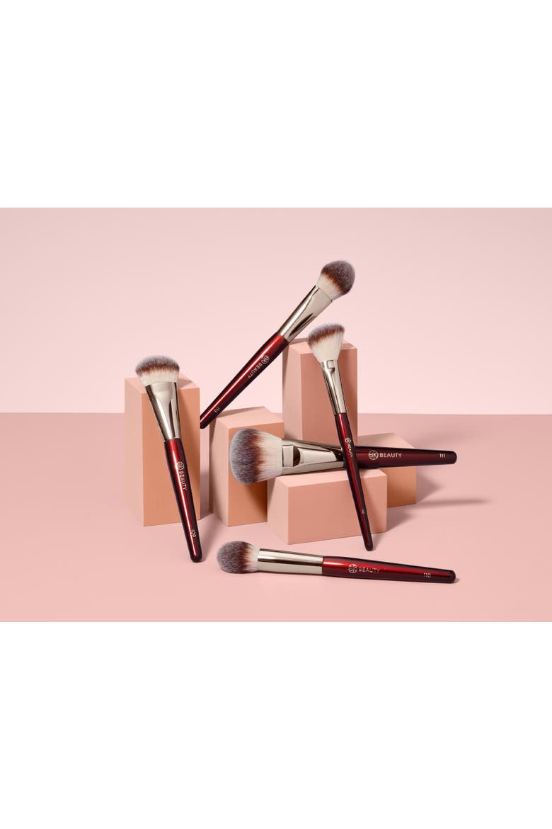 Core Line Extension Face Brush Set, Alternate, color, Burgundy