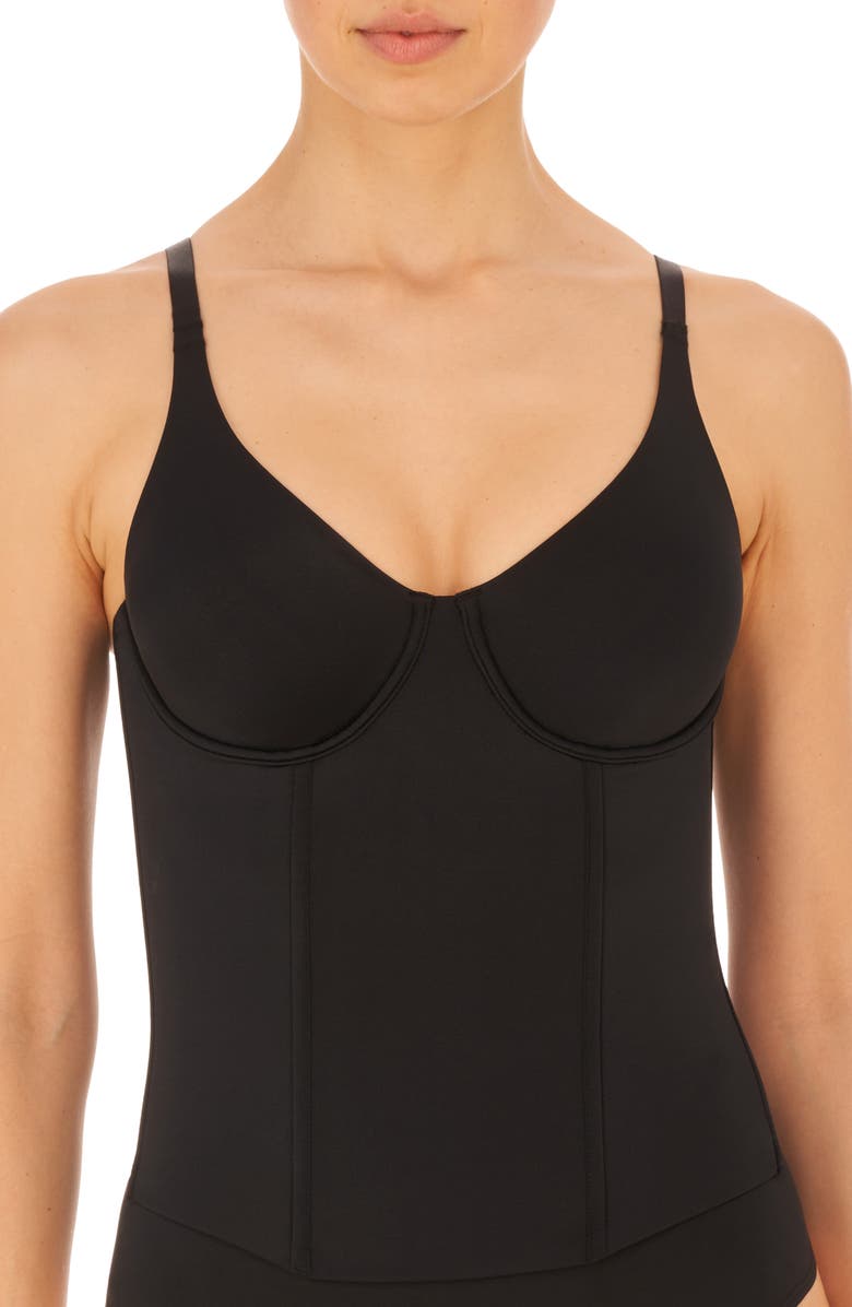 Natori Liquid Underwire Bustier, Main, color, 