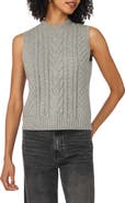 Parker Cable Mock Neck Sweater Vest