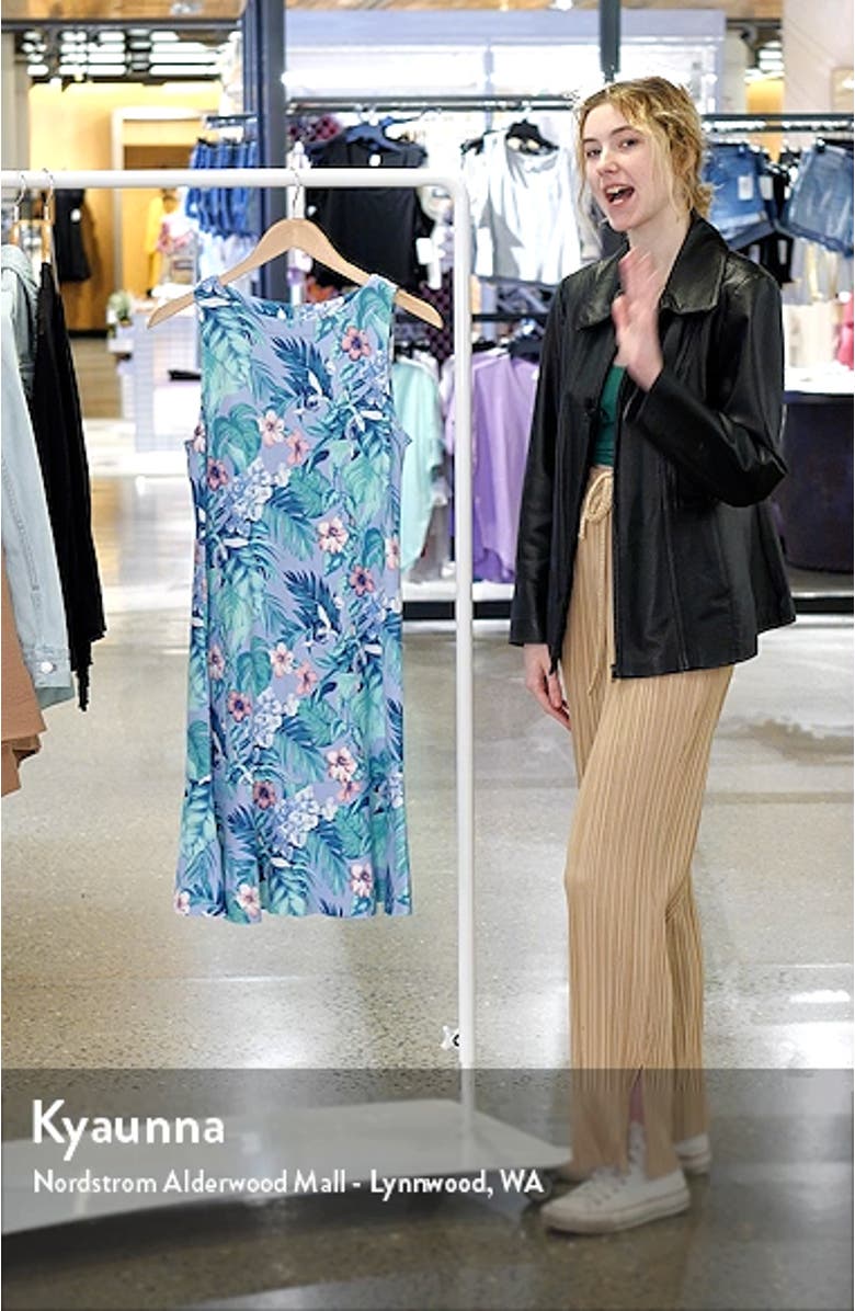 Darcy Hibiscus Haven Floral A-Line Dress, sales video thumbnail