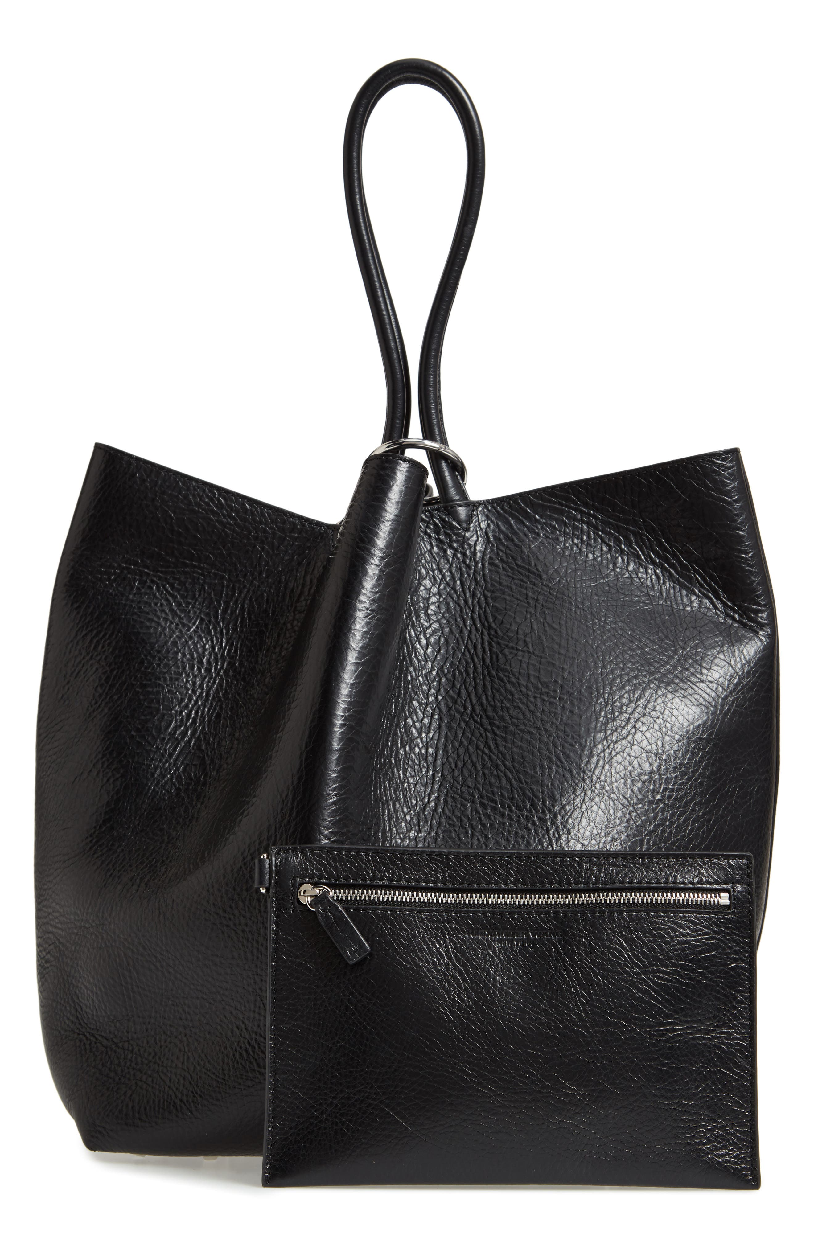 Alexander Wang Large Roxy Leather Tote Bag, Alternate, color, 