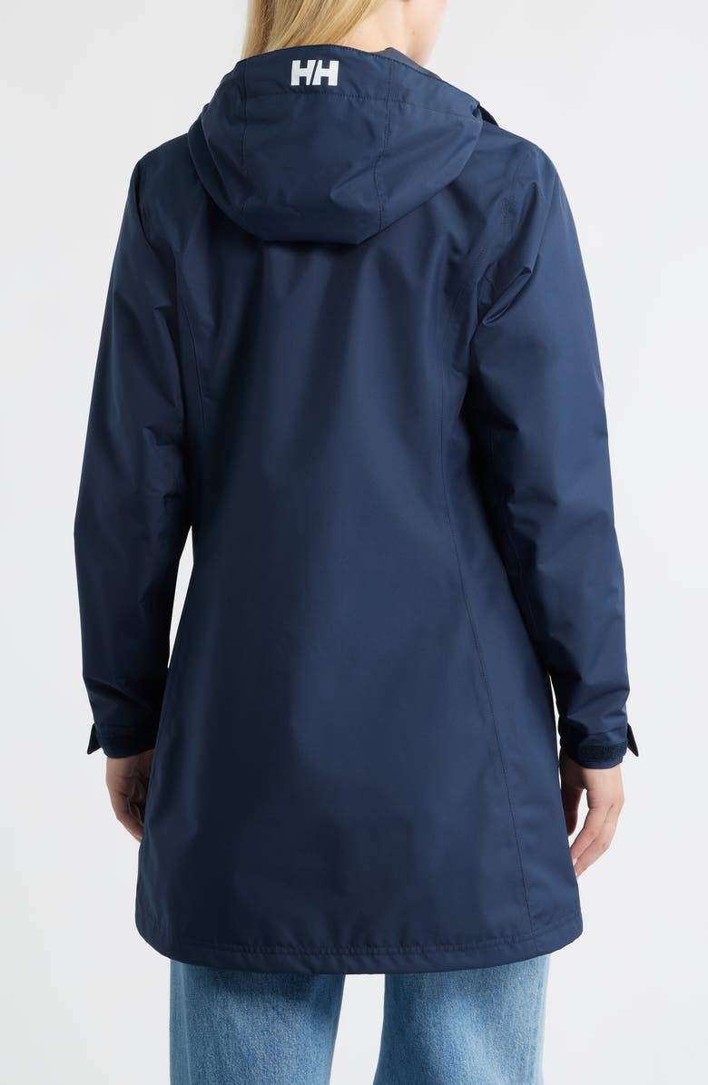 Helly Hansen Belfast Waterproof Hooded Jacket, Alternate, color, 597 Navy