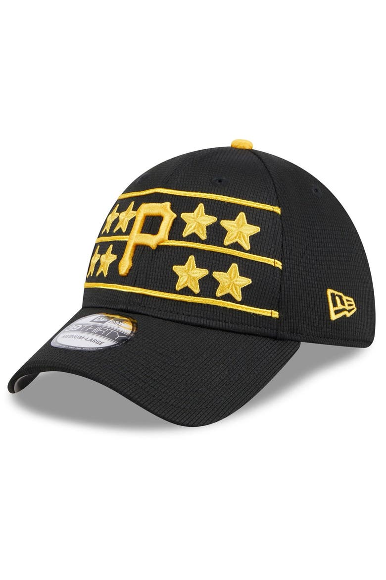 Men's New Era  Black Pittsburgh Pirates 2024 Batting Practice 39THIRTY Flex Hat, Alternate, color, Black