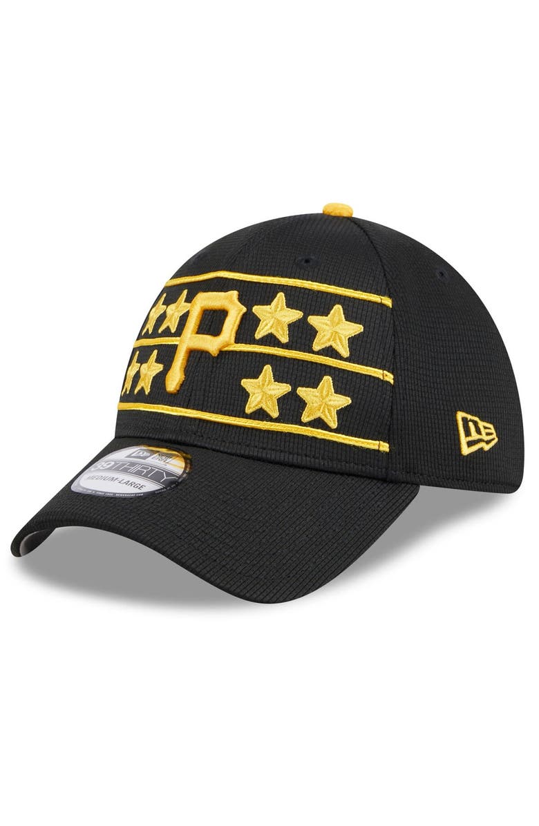 New Era Men's New Era Black Pittsburgh Pirates 2024 Batting Practice 39THIRTY Flex Hat, Alternate, color, Black
