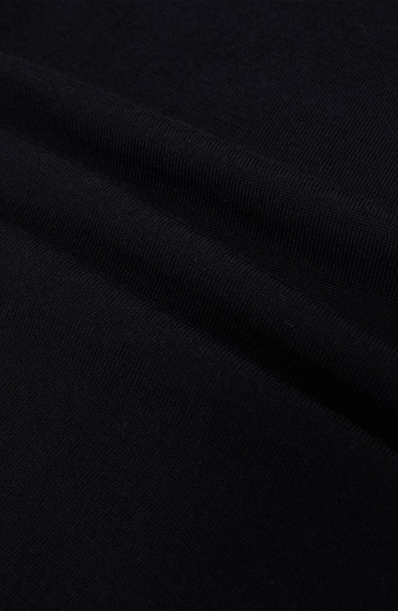 Reiss Brook Merino Wool T-Shirt, Alternate, color, Navy