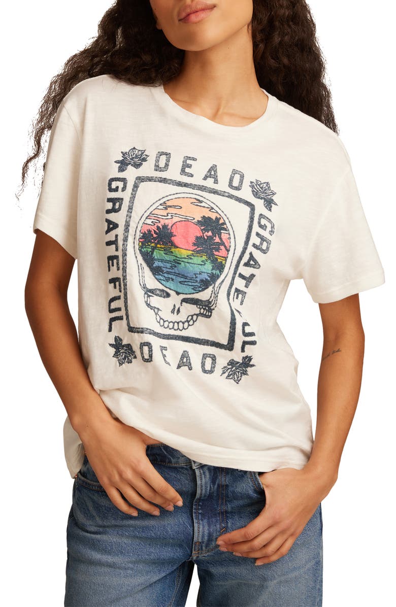 Lucky Brand Grateful Dead Cotton Graphic T-Shirt, Main, color, 