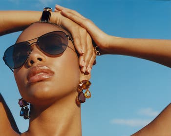 60mm Aviator Sunglasses