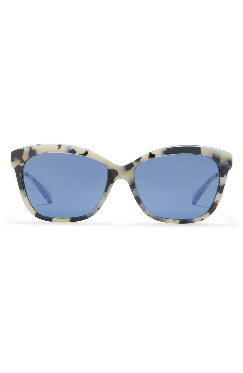 COACH 57mm Square Sunglasses, Main, color,