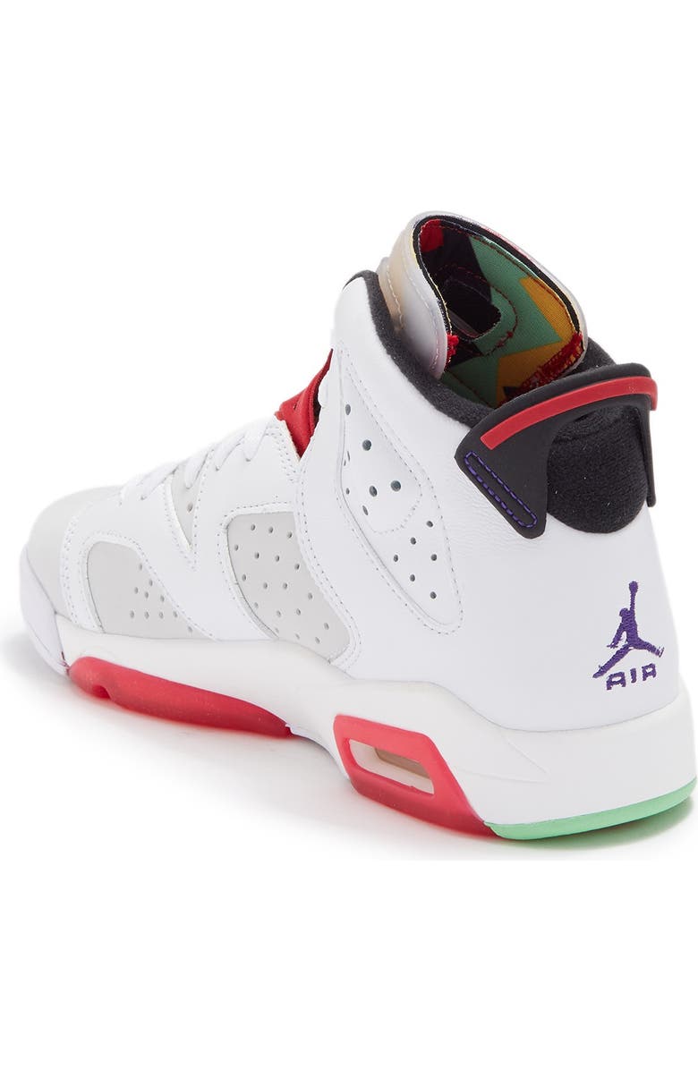 Jordan Kids' Air Jordan 6 Retro Basketball Sneaker, Alternate, color,