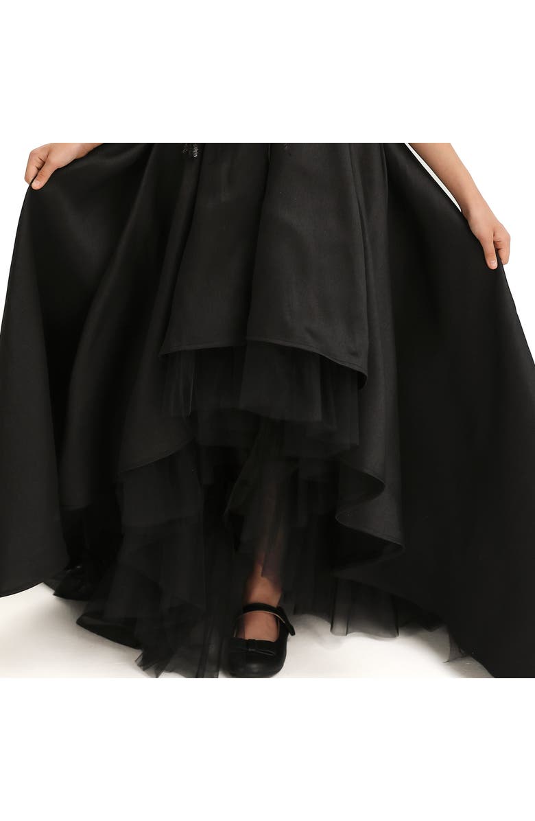 Tulleen Salem Dress, Alternate, color, Black