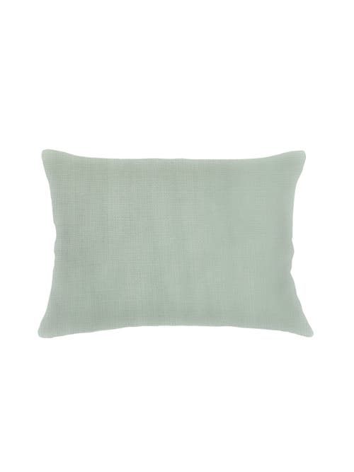 Anaya So Soft Linen Pillow With Down Insert In Sage