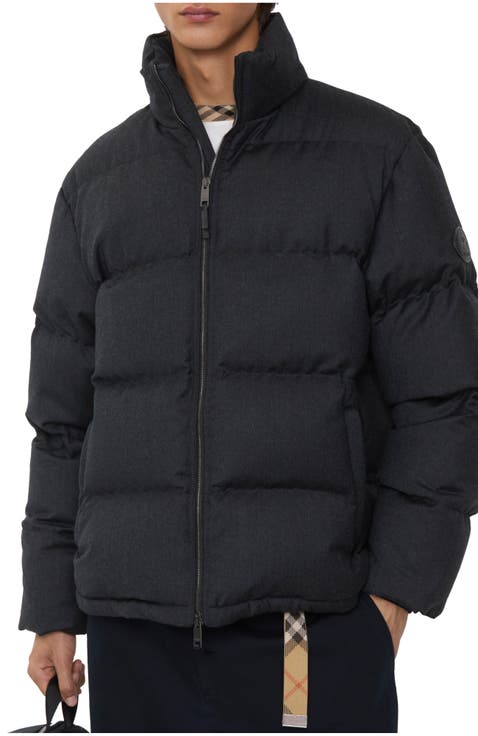 Wool Snowdon Puffer Jacket