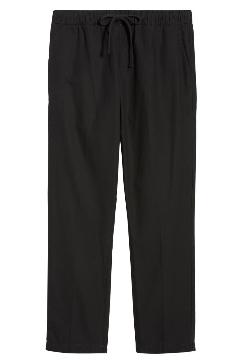 Ideals Organic Traveler Pants, Alternate, color, BLACK