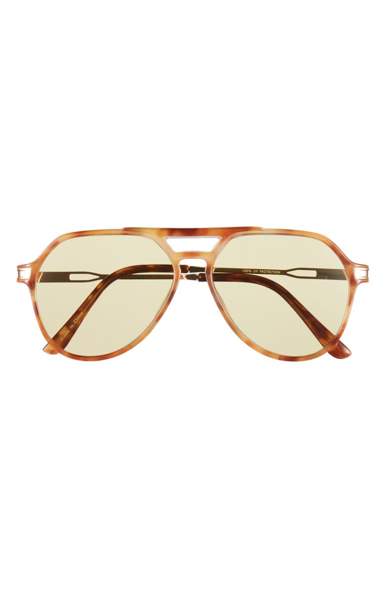 BP. Aviator Sunglasses, Main, color, Orange Tort