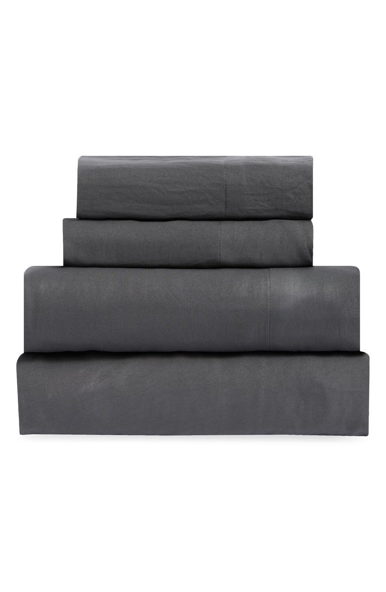 UGG<sup>®</sup> Devon Sheet Set, Main, color, Charcoal