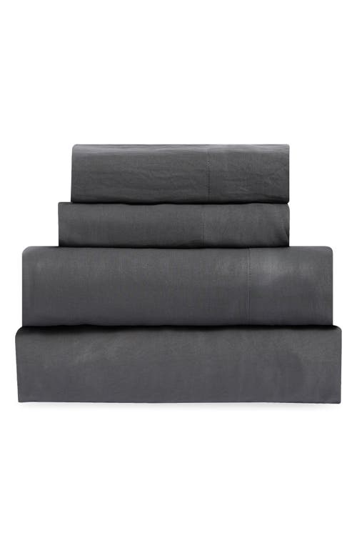 Ugg(r) Devon Sheet Set In Charcoal
