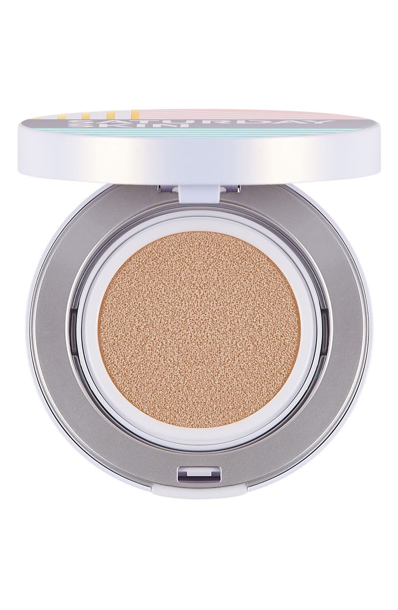 Saturday Skin All Aglow Sunscreen Perfection Cushion Compact SPF 50, Main, color, 