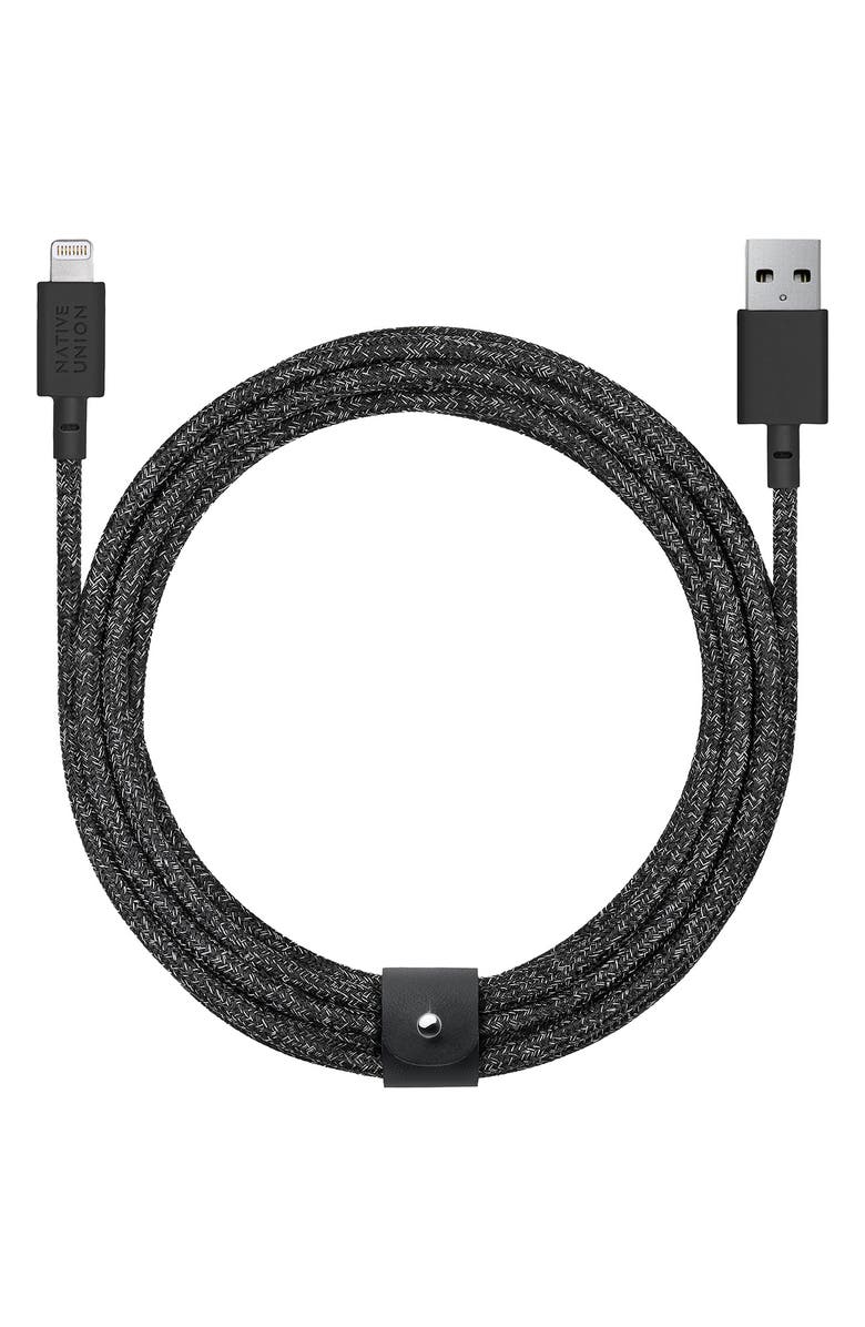 Native Union BELT Extra Large Lightning to USB Charging Cable, Main, color, 