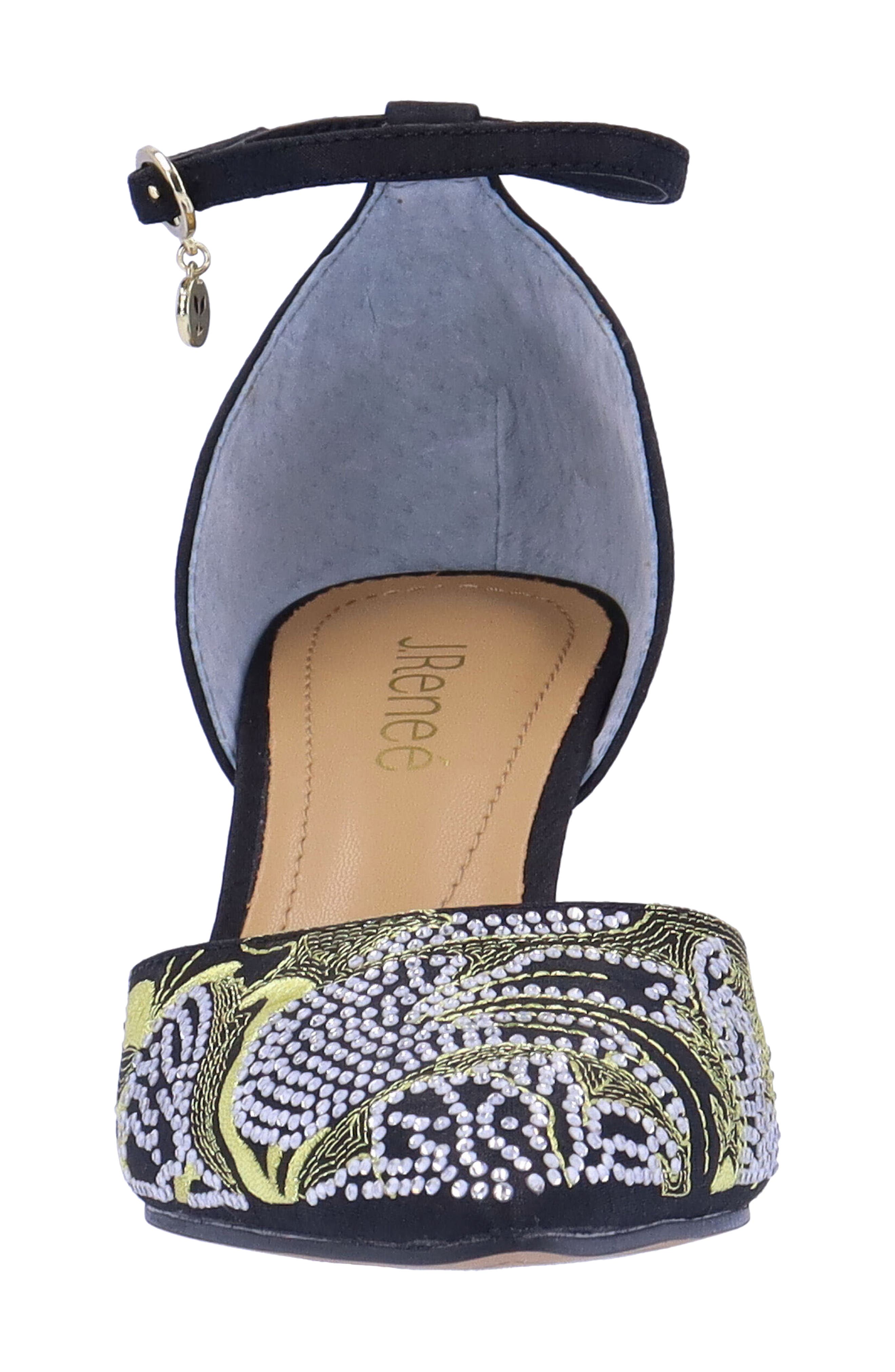 J. Reneé Payten Ankle Strap Pointed Toe Pump, Alternate, color, 