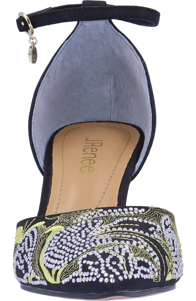 J. Reneé Payten Ankle Strap Pointed Toe Pump, Alternate, color,