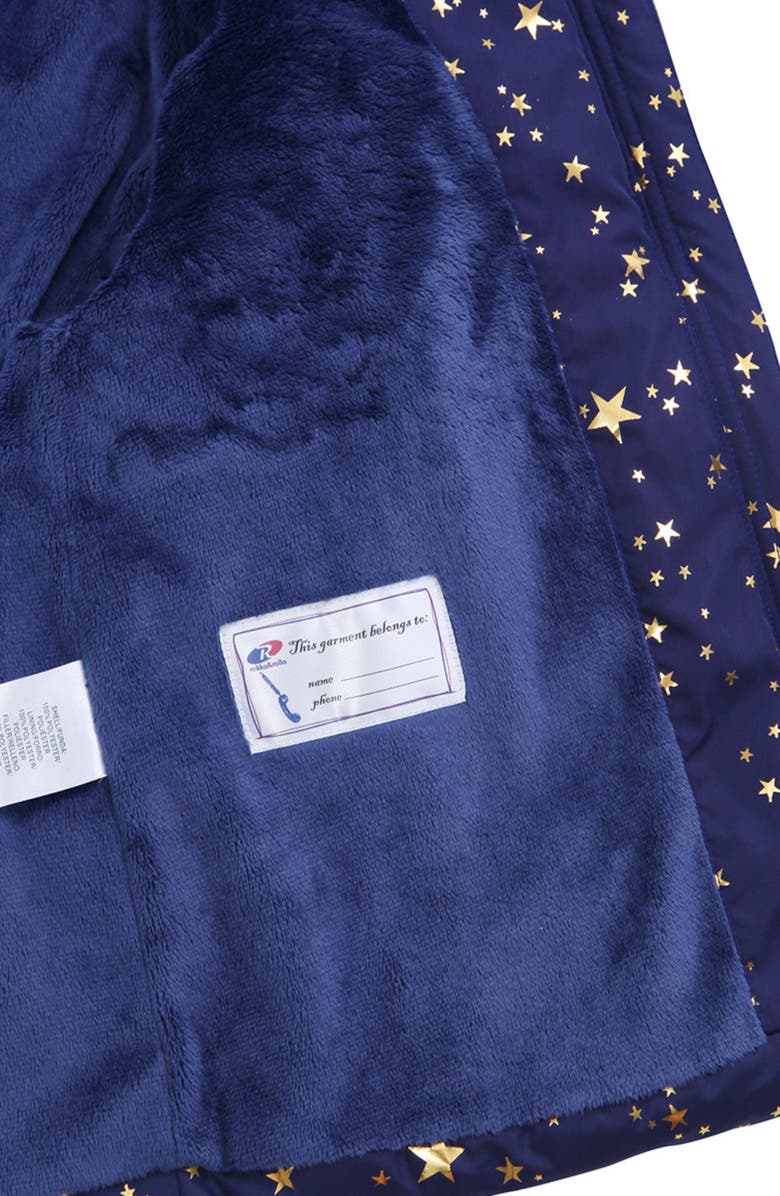 Rokka&Rolla Kids' Heavyweight Puffer Jacket, Alternate, color, Astral Aura Gold Star