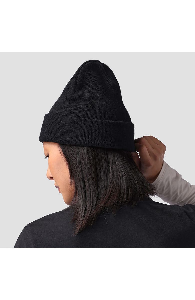 Backcountry Patch Goat Beanie, Alternate, color, Black