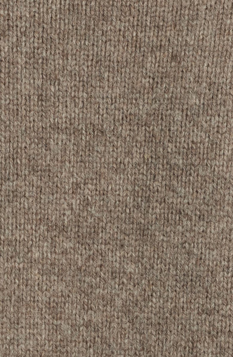 FRAME Yak Hair & Merino Wool Sweater Shirt, Alternate, color, Dark Taupe