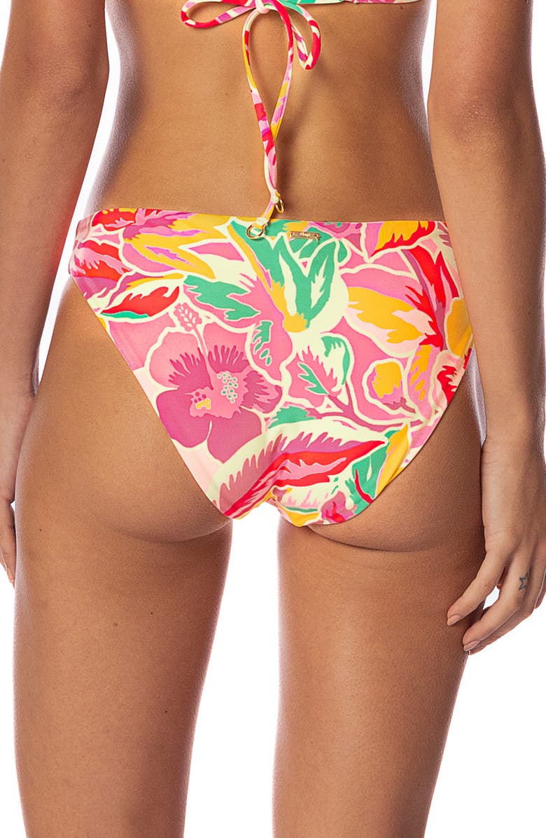 Maaji Dream Garden Sublimity Reversible Bikini Bottoms, Alternate, color, Pink