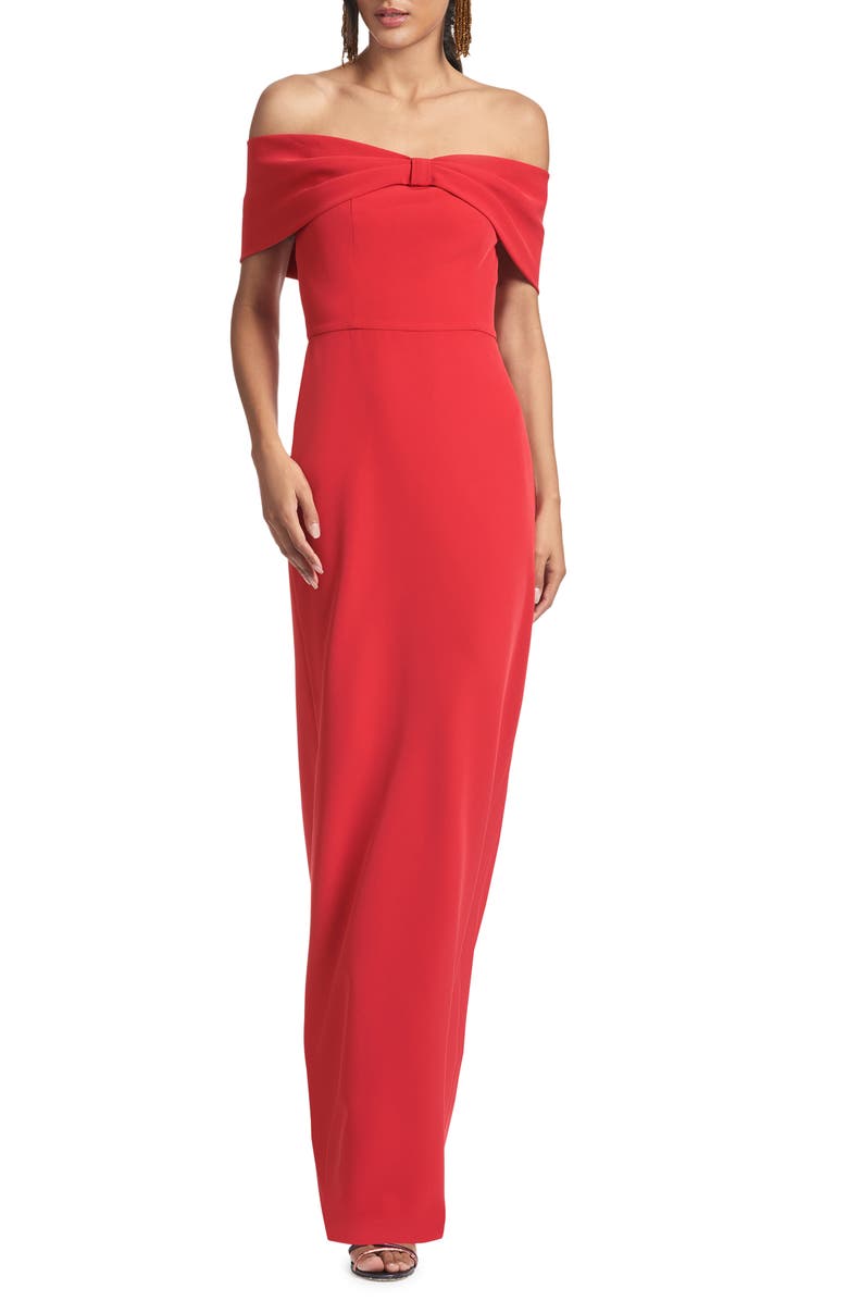 Sachin & Babi Julia Off the Shoulder Gown, Main, color, 