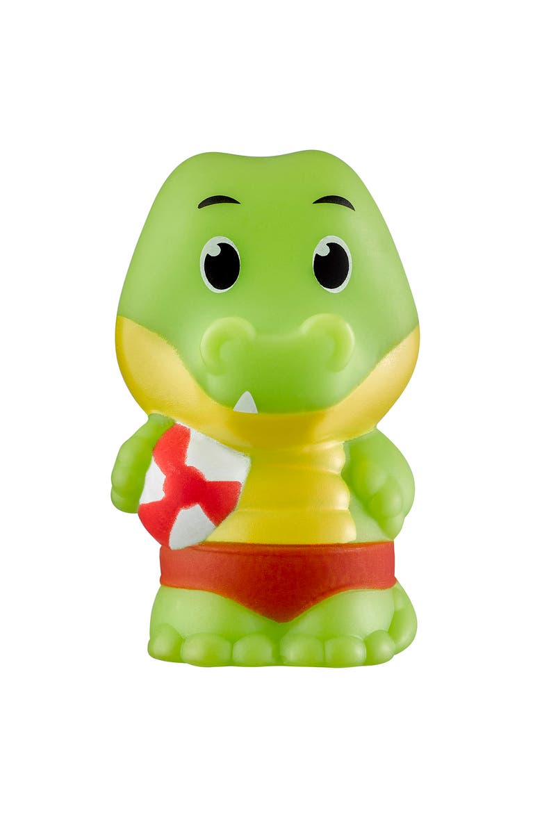Crocodile Family 4 Mini Figures, Colorchanging, Playset 18Mo+, Alternate, color, Multicolored