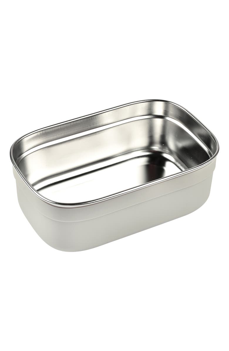 BEABA Stainless Steel Lunchbox with Lid, Alternate, color, Sage