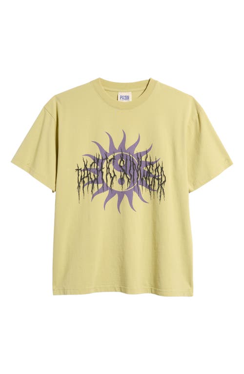 Pacsun Yin & Yang Cotton Graphic T-shirt