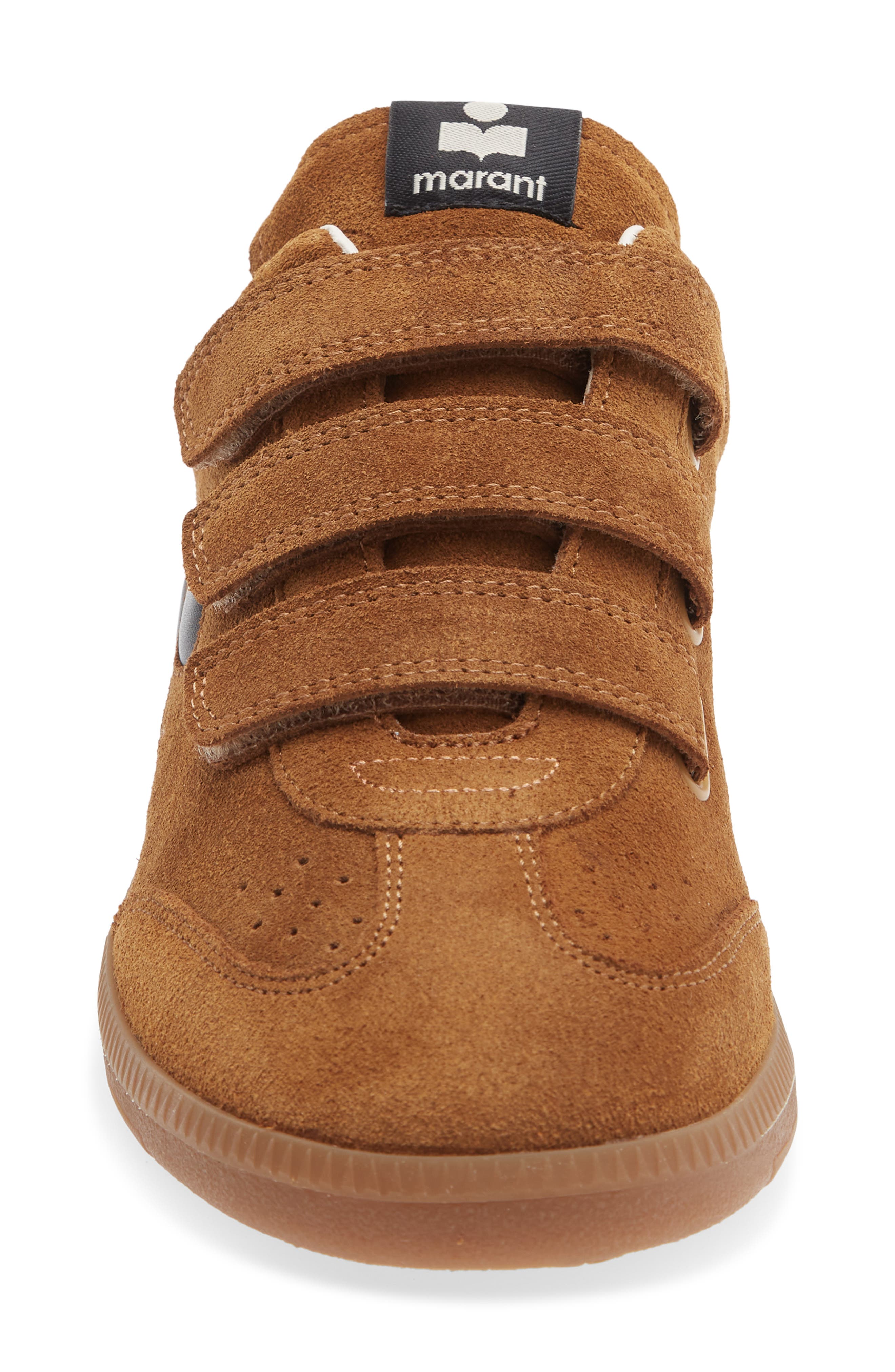 Isabel Marant Beth Low Top Sneaker, Alternate, color, Cobk Cognac / Black