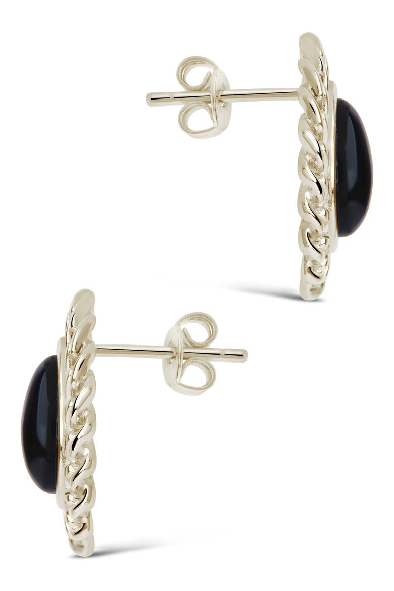 Ainsley Stud Earrings, Alternate, color, SILVER