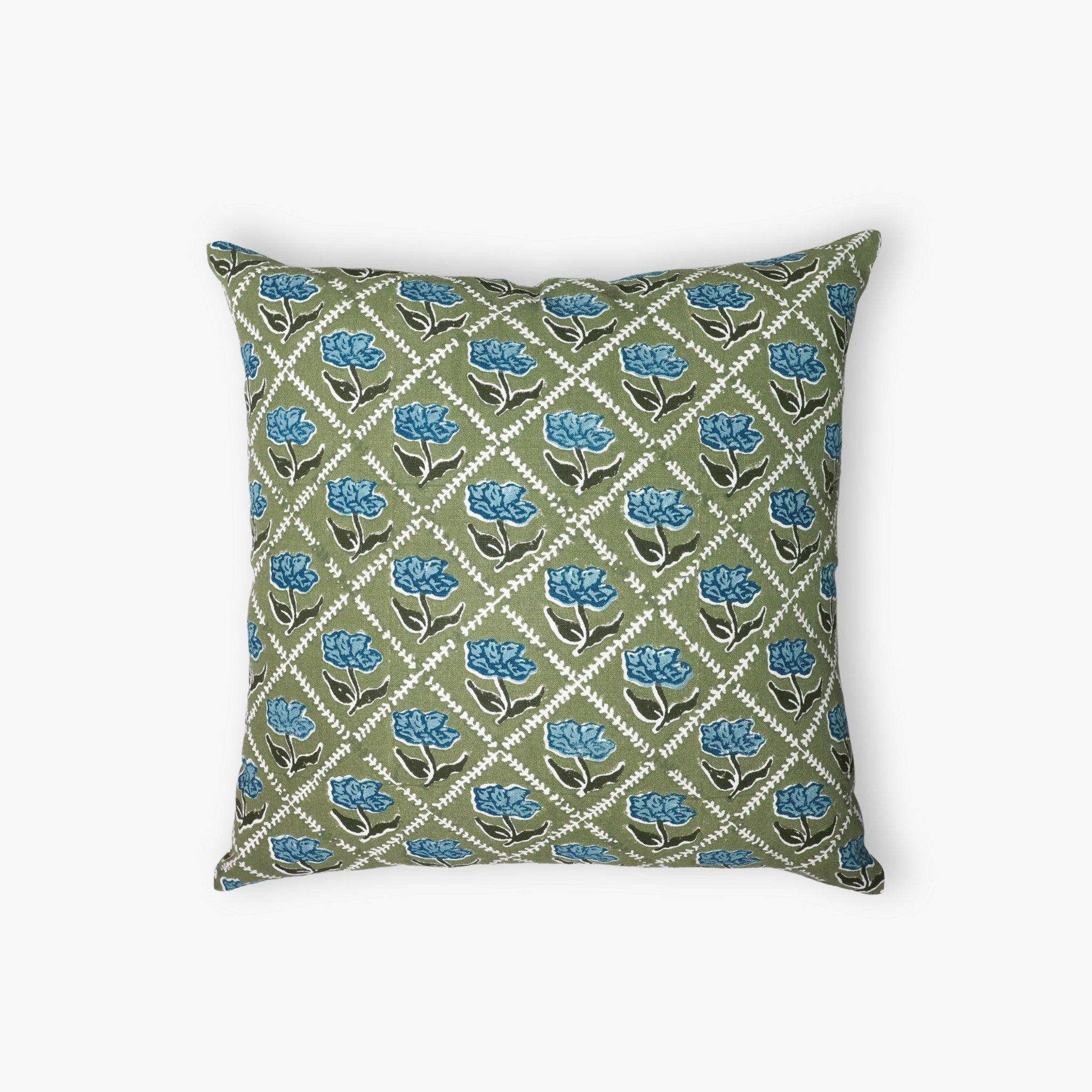 Olive & Blue