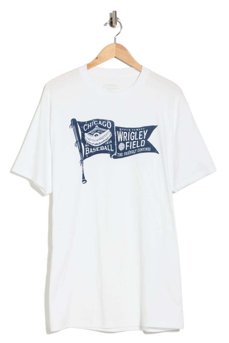 Wrigley Field Graphic T-Shirt, Main, color, WHITE